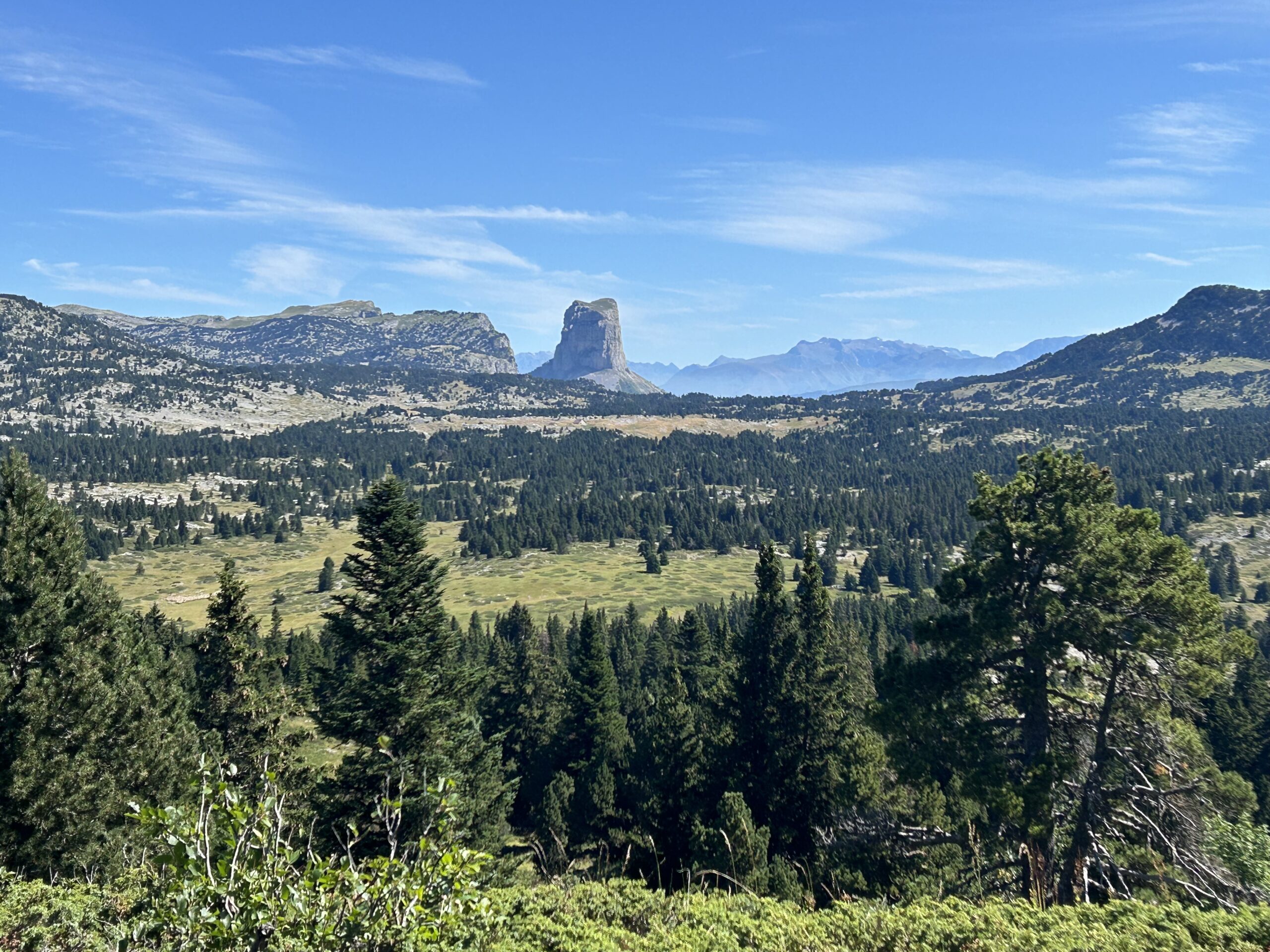 La grande traversée du Vercors : Une vue imprenable du Mont Aiguille.